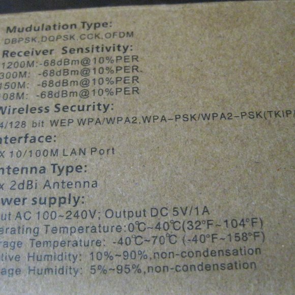 WiFi Range Extender - Signal Booster - Repeater w/ Ethernet Port - Dual Band - Picture 5 of 10